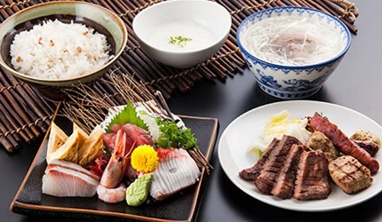 宮城美食推薦仙台必吃美食仙台美食必食餐廳推介仙台牛舌和牛毛豆松島牡蠣鮭魚親子飯はらこ飯高分餐廳食評介紹文章仙台美食-牛舌定食善治郎圖