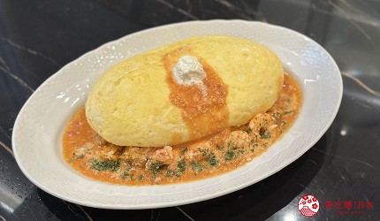 新宿高島屋美食推薦SALON TAMAGO TO WATSHI的蛋包飯