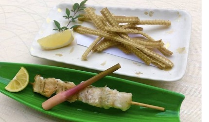 用鰻魚做的日式料理