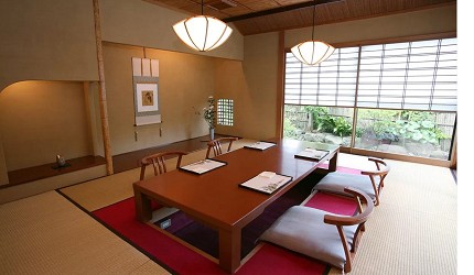 日式風情的和室包廂