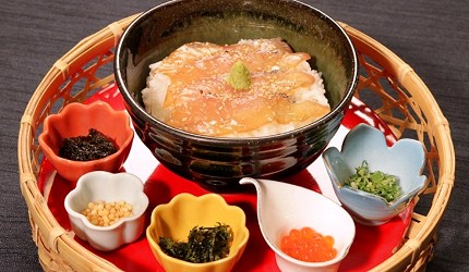 新潟美食餐廳推薦新潟美食必食餐廳推介食評google高分蕎麥麵輪箱飯新潟車站美食新潟車站必吃餐廳新潟車站必食餐廳道地料理介紹文章柏崎市美食鯛魚茶泡飯旅館浪花屋夕凪亭圖