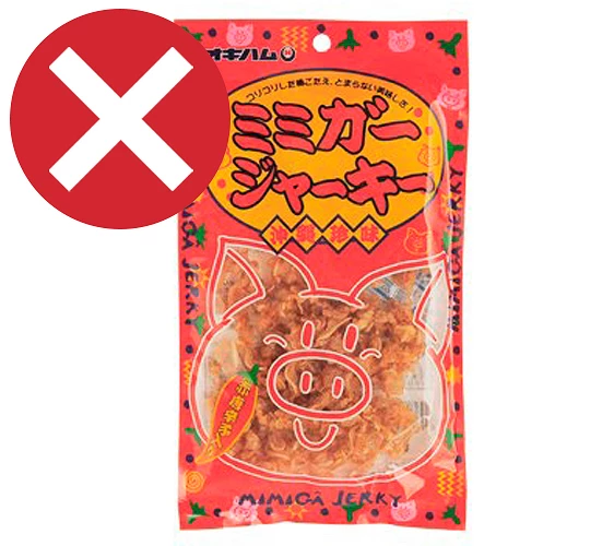 沖繩豬耳朵肉乾