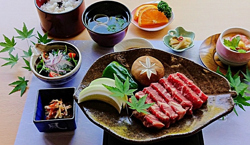 「活水軒」的和牛陶板燒套餐