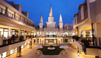 MITSUI OUTLET PARK 爵士之夢長島 夜景 燈光點綴氛圍浪漫