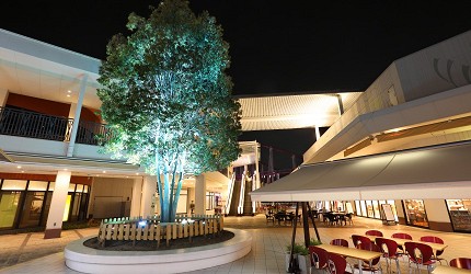 MITSUI OUTLET PARK 爵士之夢長島 寬敞購物通道 廣場空間舒適