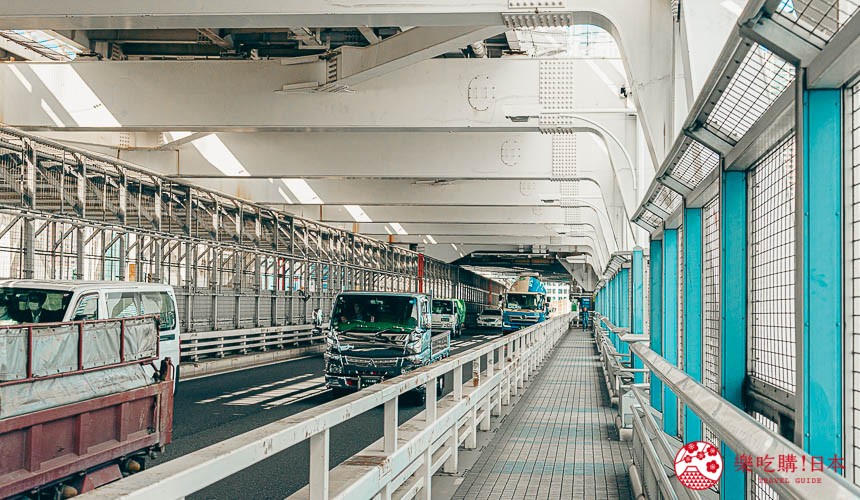 日本東京晴空塔拍攝地點彩虹橋遊步道