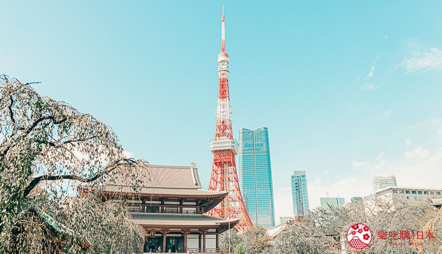 日本港區東京鐵塔拍攝推薦地點增上寺