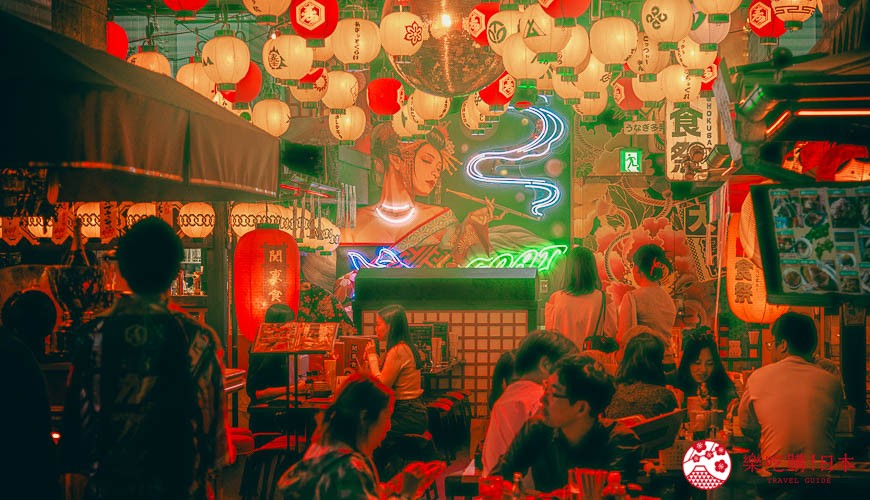 日本東京新宿區「新宿 KABUKI hall~歌舞伎橫丁」一景