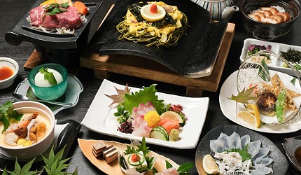 山口美食推薦山口美食餐廳介紹評價山口必吃美食餐廳清單山口必食美食推介寶仙萩河豚瓦片燒蕎麥麵劍先烏賊蜜柑鍋山口美食地圖推薦文章下關美食－瓦片燒蕎麥麵】元祖瓦片蕎麥麵「TAKASE」圖