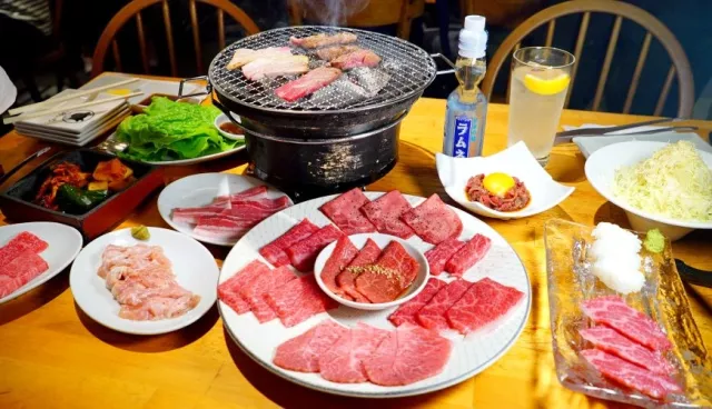「肉屋 肉一」黑毛和牛、盛岡冷麵必吃！博多車站步行5分鐘【福岡燒肉】