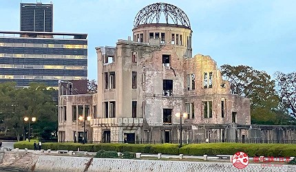 廣島平和記念公園中的原爆圓頂