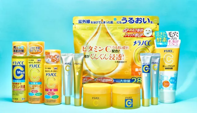 維他命 C 保養品推薦樂敦 Melano CC：酵素洗面乳、精華面膜，男生女生都必買！
