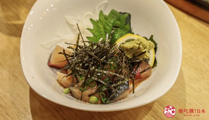 海鮮居酒屋「海風土」的料理博多芝麻鯖魚