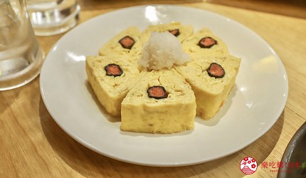 海鮮居酒屋「海風土」的料理博多明太子出汁玉子燒