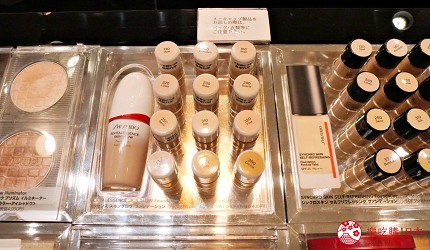 東京池袋東武百貨店的店家資生堂的超聚光活膚粉底精華
