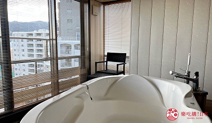 湯宿一番地高級雙床房展望風呂