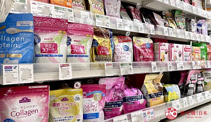 AEON 直營藥妝店販售多款膠原蛋白、健康食品