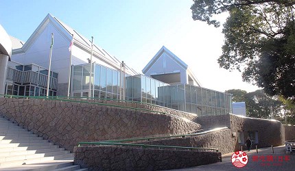 日本廣島三大美術館「廣島市現代美術館」（広島市現代美術館）建築景色