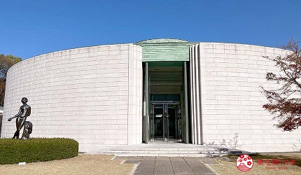 日本廣島三大美術館「廣島美術館」（ひろしま美術館）建築一景