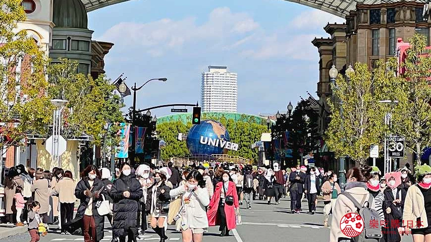 一入園即可看到,重現1930〜1940年代光鮮亮麗的好萊塢大街街景的「好萊塢區域」