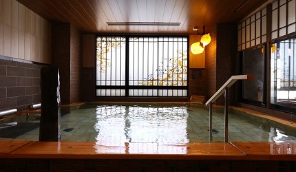 天然溫泉野乃大阪澱屋橋旅館的天然大浴場相當舒適