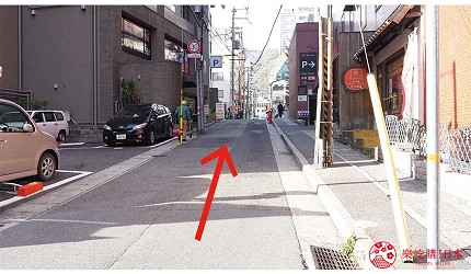 神戶牛推薦餐廳神戶三宮車站附近神戶牛推介柴火燒神戶牛牛排介紹文章唐吉軻德三宮店旁的小巷圖
