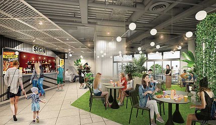 前衛現代建築商場「HARAKADO」
