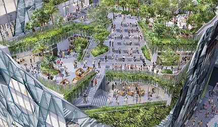 前衛現代建築商場「HARAKADO」