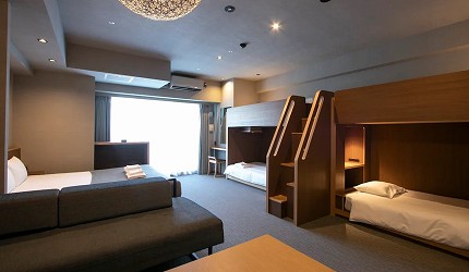 可入住到8人的房型