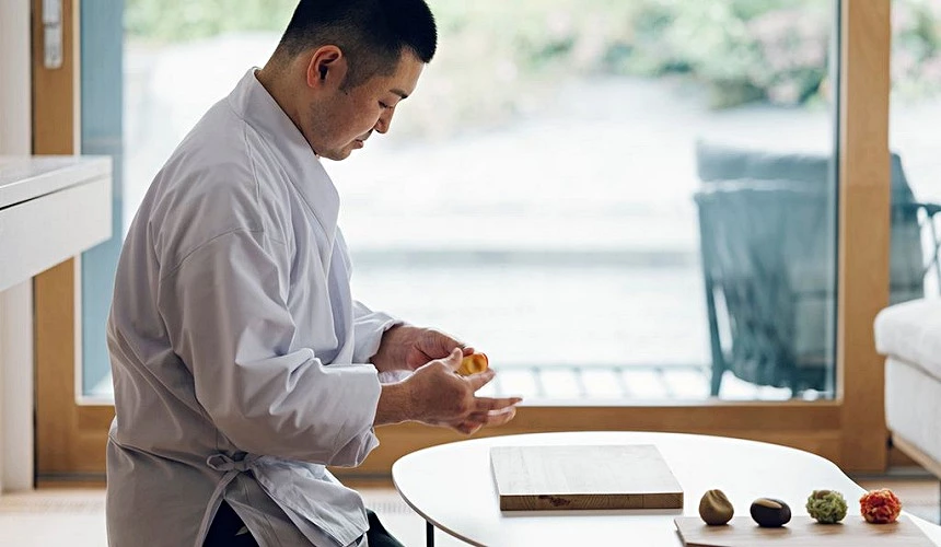 京都嵐山住宿推薦munikyoto和菓子體驗