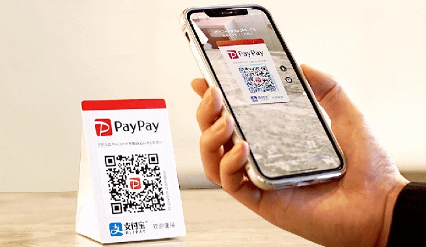 日本PayPay用全支付街口支付玉山Wallet免手續費之自行掃碼示意圖