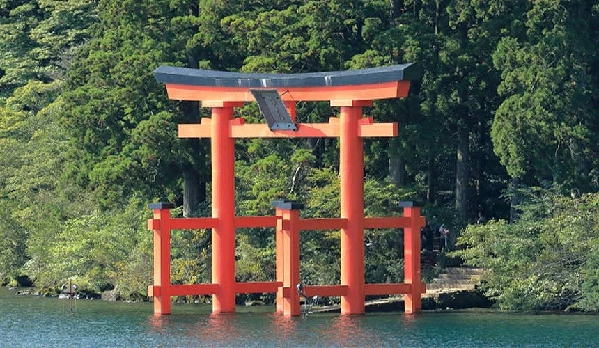 神奈川箱根神社鳥居