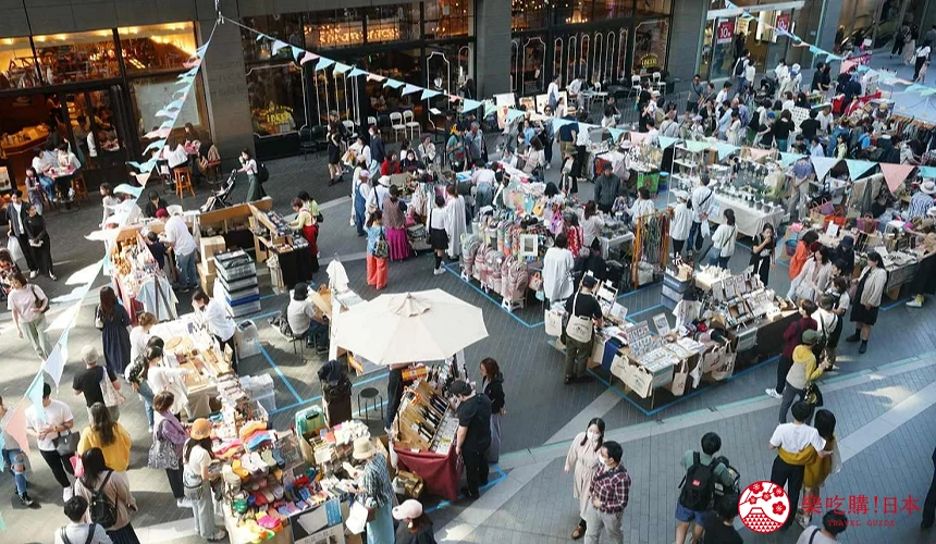 東京近郊二子玉川Rise的二子座市集(ふたこざ)