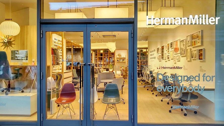 東京近郊二子玉川Rise的蔦屋家電「HermanMiller」