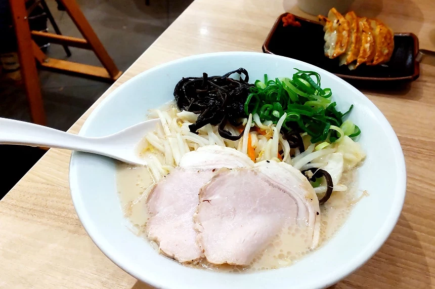 東京近郊二子玉川的一風堂野菜白丸