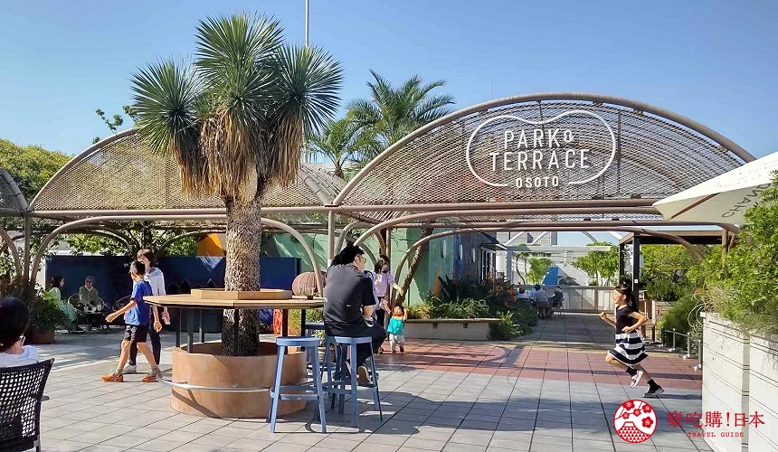 東京近郊二子玉川的玉川高島屋S・C的屋上庭園