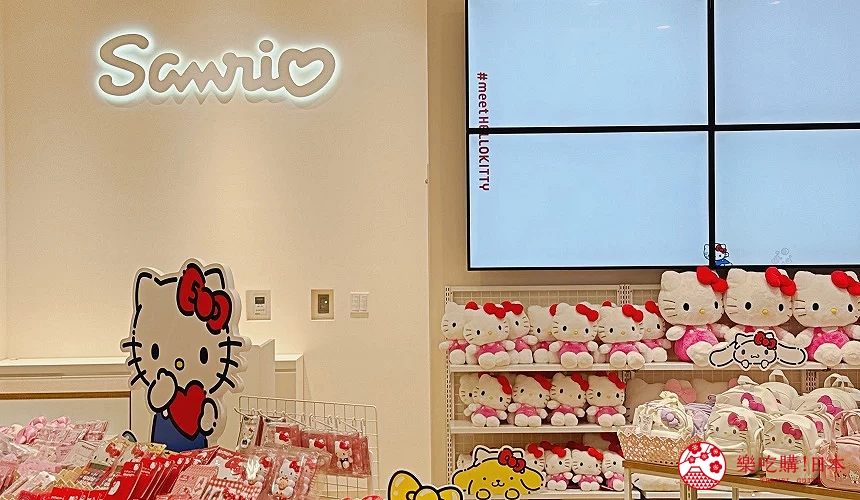 東京澀谷新地標Shibuya Sakura Stage四樓的三麗鷗店舖