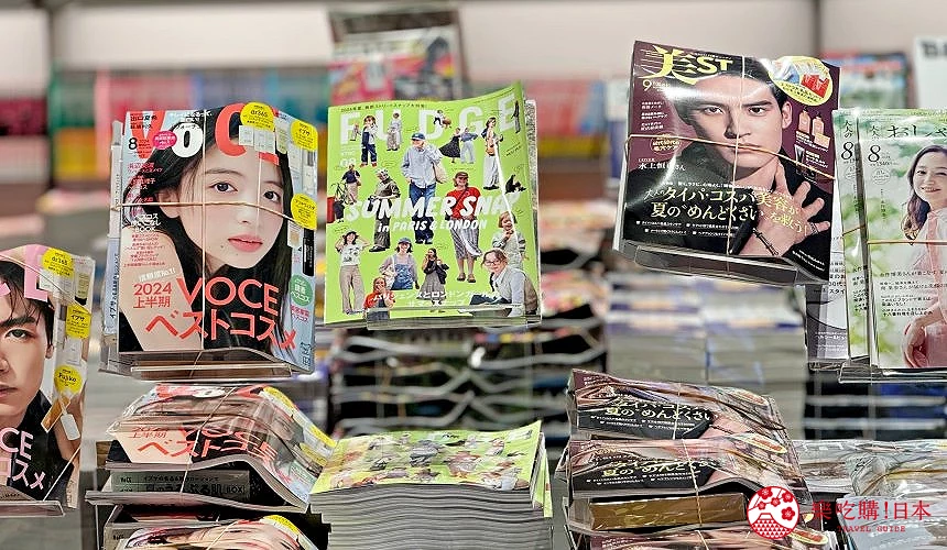 東京澀谷新地標Shibuya Sakura Stage四樓的TSUTAYA BOOKSTORE的販售書籍