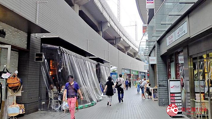 東京近郊二子玉川RISE SHOPPING CENTER的OAK Street(オークストリート)