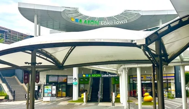 「AEON LAKE TOWN」日本最大購物中心，2棟百貨＋1座OUTLET買到失心瘋