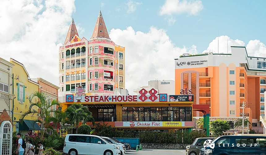 美國村的美式風格街景