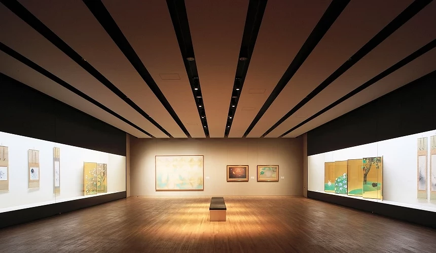 「山種美術館」一年會進行5〜6次的企劃展