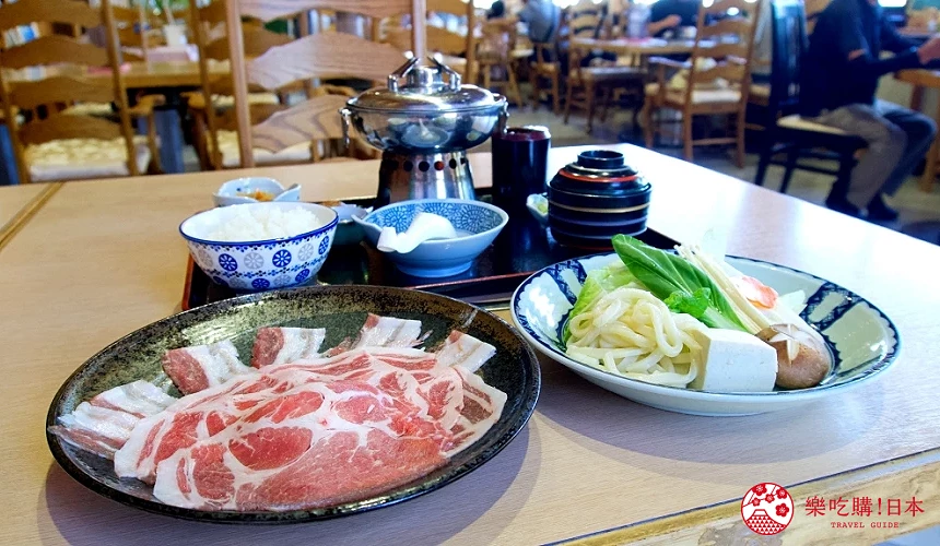 黑豬肉涮涮鍋定食