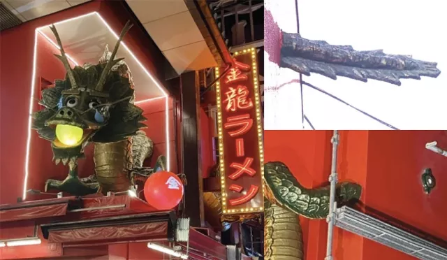金龍哭哭了！大阪道頓堀金龍拉麵巨大看板執行「斷尾儀式」，日後將含淚煮拉麵