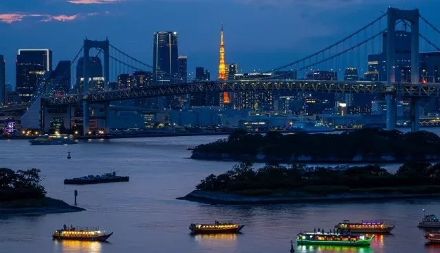 台場一日遊行程懶人包：彩虹大橋、富士電視台、海濱公園絕美夜景