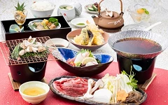 招待無酒精飲料或岡山吉備糰子