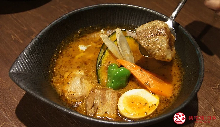 北海道湯咖哩推薦札幌湯咖哩SoupCurry LAVI的角煮咖哩