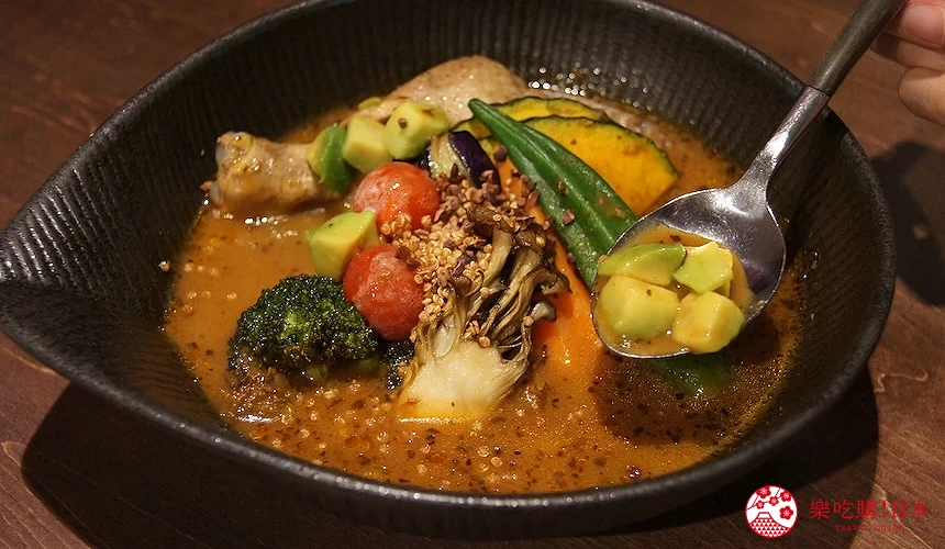 北海道湯咖哩推薦札幌湯咖哩SoupCurry LAVI的酪梨和湯咖哩!