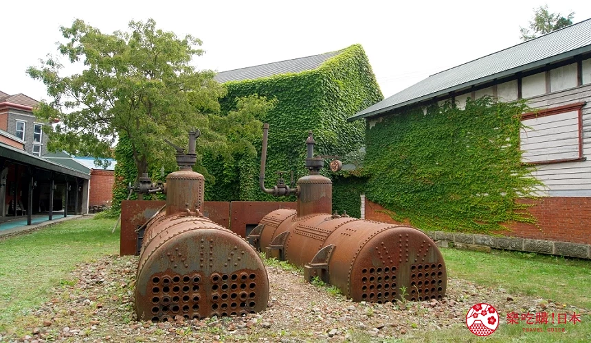 酒廠內保留下許多過去製酒時的設施、裝置與文物