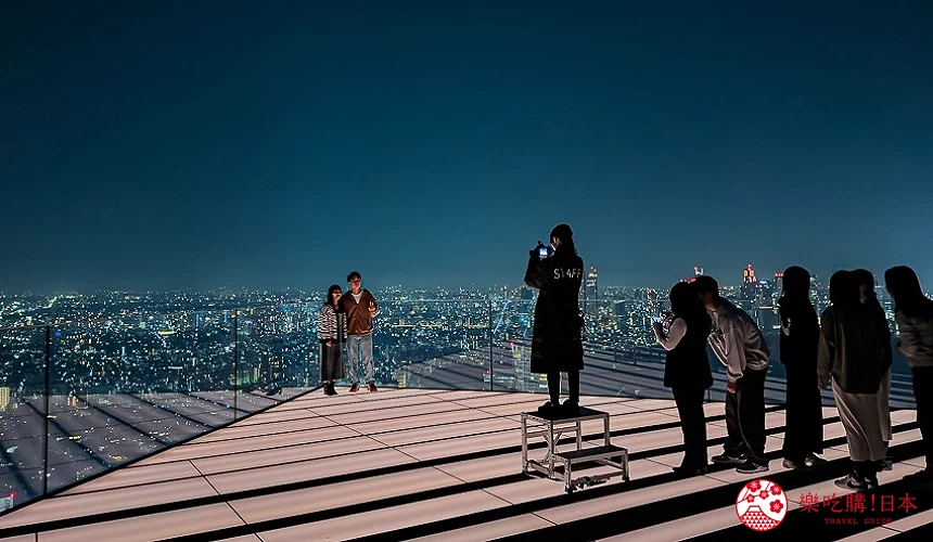 SHIBUYA SKY展望台夜景